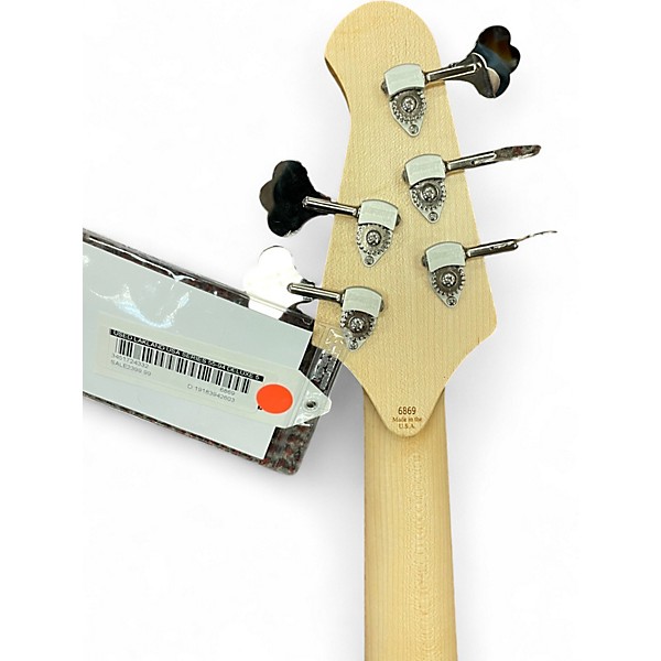 Used Lakland USA Series 55-94 Deluxe 5 String Purple Electric Bass Guitar