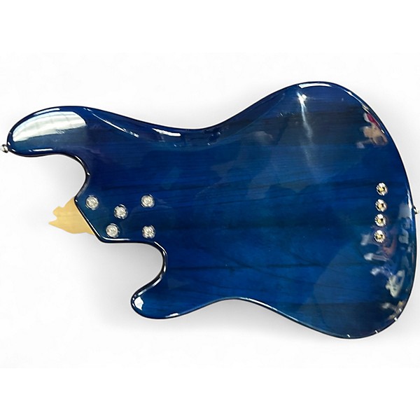 Used Lakland USA Series Darryl Jones Signature Trans Blue Electric Bass Guitar