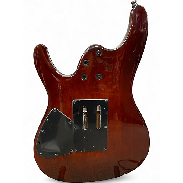 Used Ibanez S670QM ORANGE BURST  Solid Body Electric Guitar