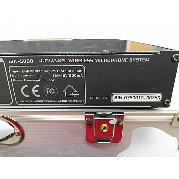 Used VocoPro UHF5800 Handheld Wireless System