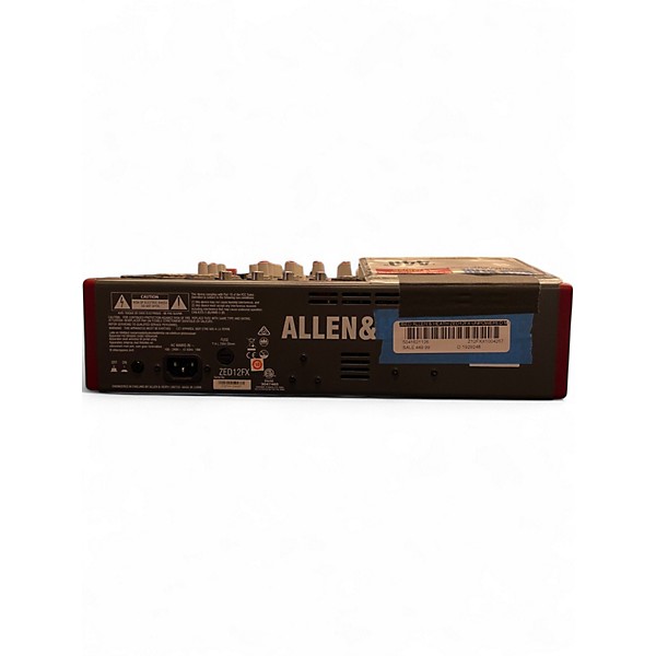 Used Allen & Heath ZED12FX Unpowered Mixer