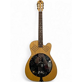 Used Dobro d90 Natural Acoustic Guitar