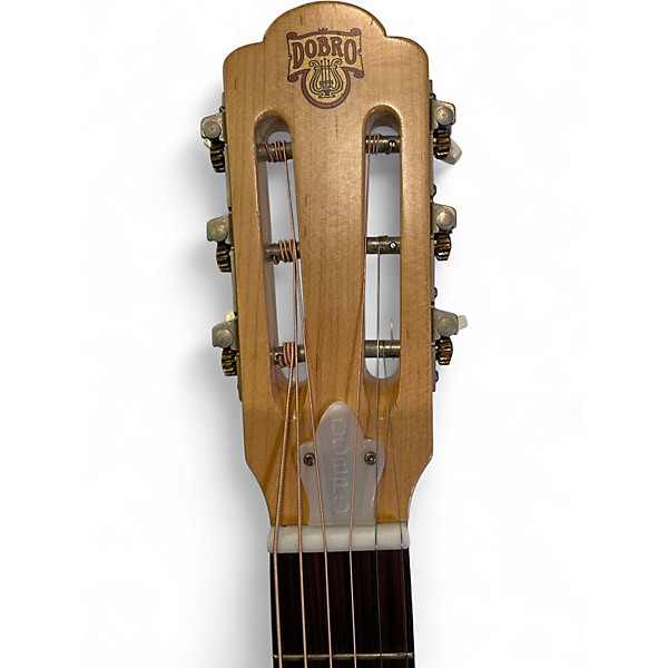 Used Dobro d90 Natural Acoustic Guitar