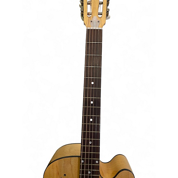 Used Dobro d90 Natural Acoustic Guitar