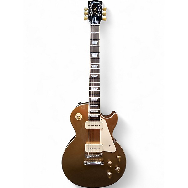Used Gibson Les Paul Standard '50s P-90 Gold Top Solid Body Electric Guitar