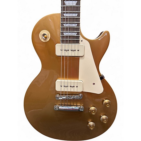 Used Gibson Les Paul Standard '50s P-90 Gold Top Solid Body Electric Guitar