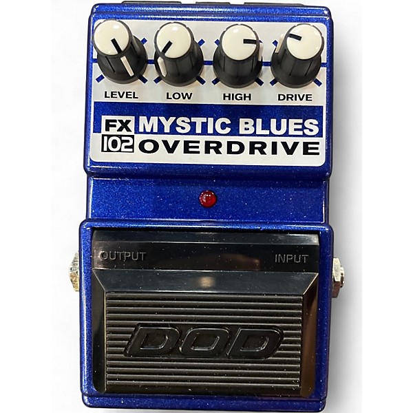 Used DOD FX 102 MYSTIC OVERDRIVE Effect Pedal