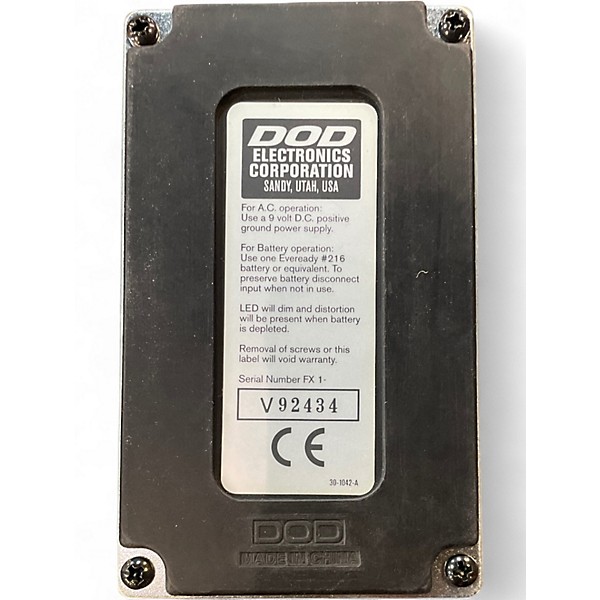 Used DOD FX66 Effect Pedal