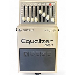 Used BOSS GE7 Equalizer Pedal