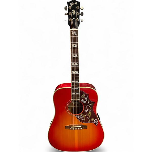 Used Gibson Hummingbird Vintage Cherry Sunburst Acoustic Electric Guitar