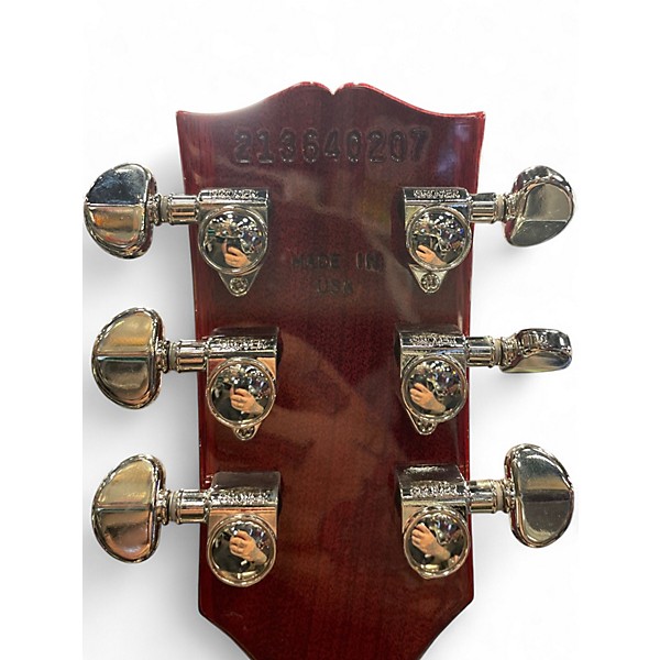 Used Gibson Les Paul Standard Left Handed Iced Tea Electric Guitar