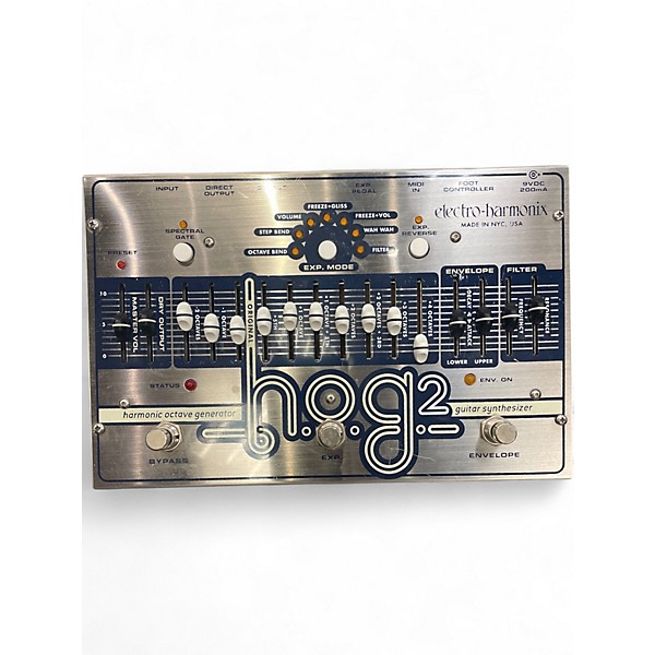 Used Electro-Harmonix Hog2 Harmonic Octave Generator Effect Pedal