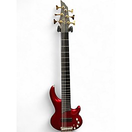 Used Cort curbow bass 6 Red Electric Bass Guitar