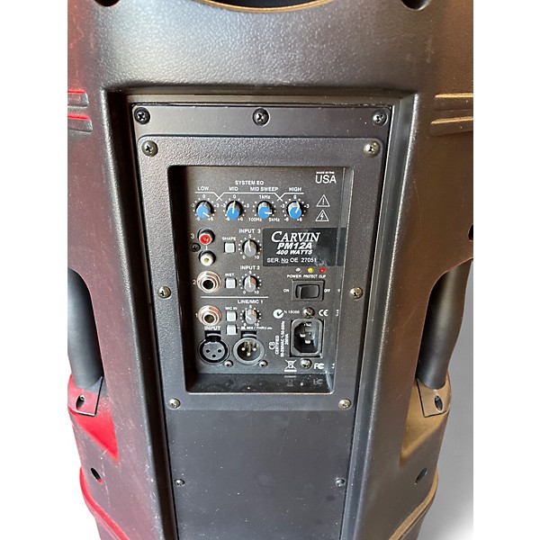 Used Carvin PM12A Powered Speaker