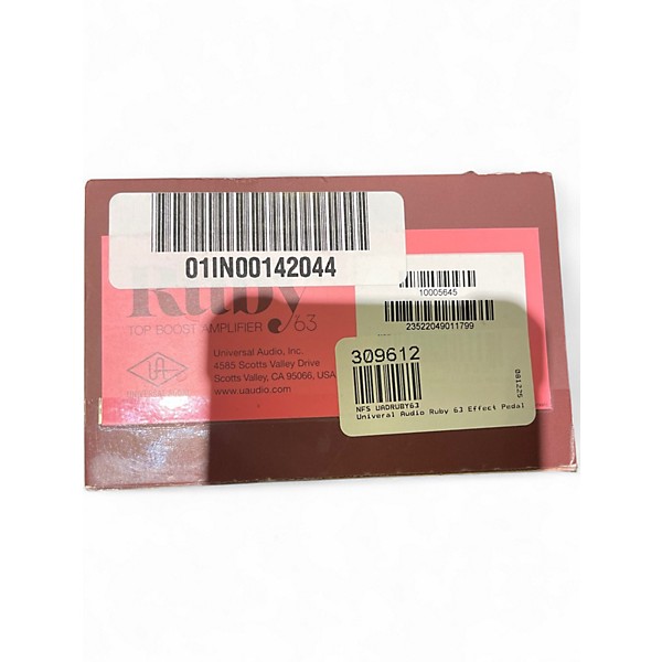 Used Universal Audio ruby Guitar Preamp