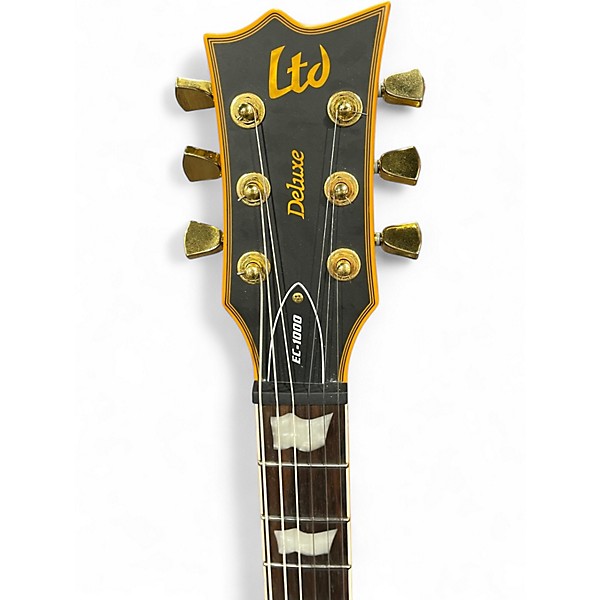 Used ESP LTD EC1000 Black Solid Body Electric Guitar