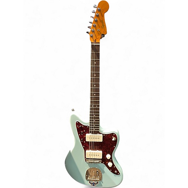 Used Squier Classic Vibe 60s Jazzmaster Daphne Blue Solid Body Electric Guitar