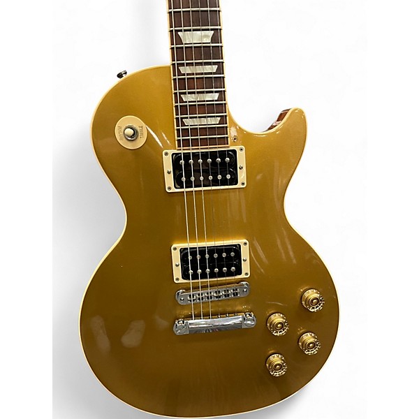 Used 2013 Gibson Les Paul Signature T Gold Top Solid Body Electric Guitar