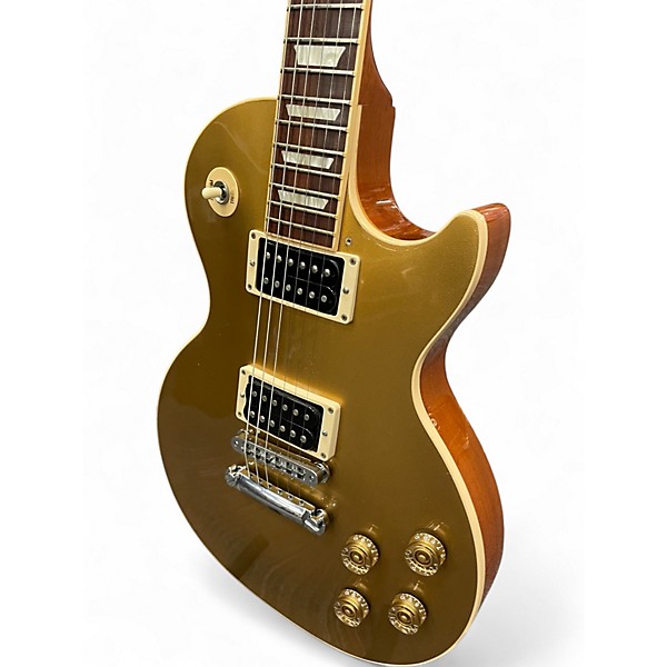 Used 2013 Gibson Les Paul Signature T Gold Top Solid Body Electric Guitar