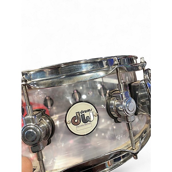 Used DW 4.5X13 Design Series Snare Clear Drum