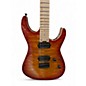 Used 2020 ESP ESP USA Custom MII Hardtail Amber Cherry Sunburst Solid Body Electric Guitar