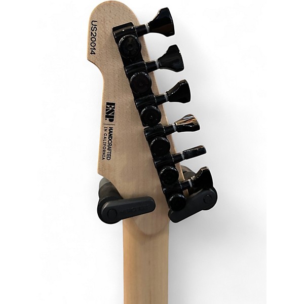 Used 2020 ESP ESP USA Custom MII Hardtail Amber Cherry Sunburst Solid Body Electric Guitar