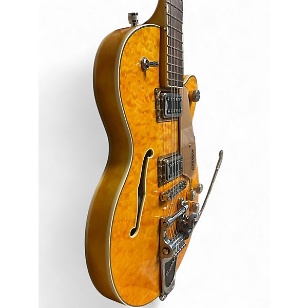 Used Gretsch Guitars G5655T-QM Amber Hollow Body Electric Guitar