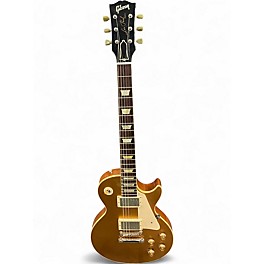 Used 2015 Gibson 1957 Reissue Les Paul Gold Top Solid Body Electric Guitar