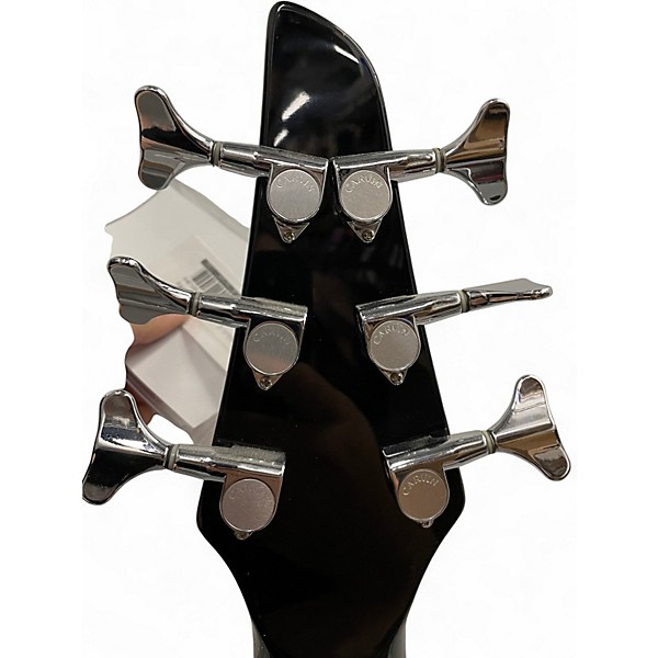 Used Carvin LB76 Blue Burst Electric Bass Guitar