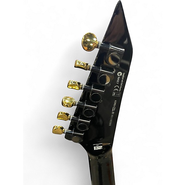 Used ESP LTD KH602 Kirk Hammett Signature Black Solid Body Electric Guitar