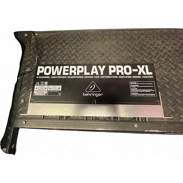 Used Behringer Powerplay PRO 8 HA4800 Power Amp