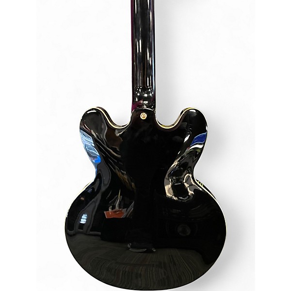 Used Epiphone Sheraton Pro II Black Hollow Body Electric Guitar
