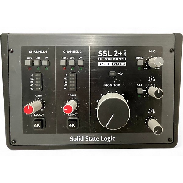 Used Solid State Logic SSL 2+ MKII Audio Interface