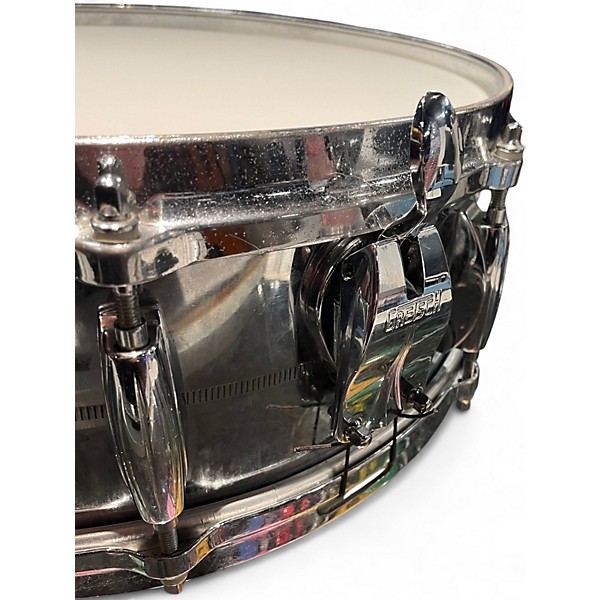 Used Gretsch Drums 14in 4160 Chrome Snare Chrome Drum