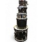 Used Ludwig 5 Piece Backbeat Elite Black Drum Kit thumbnail