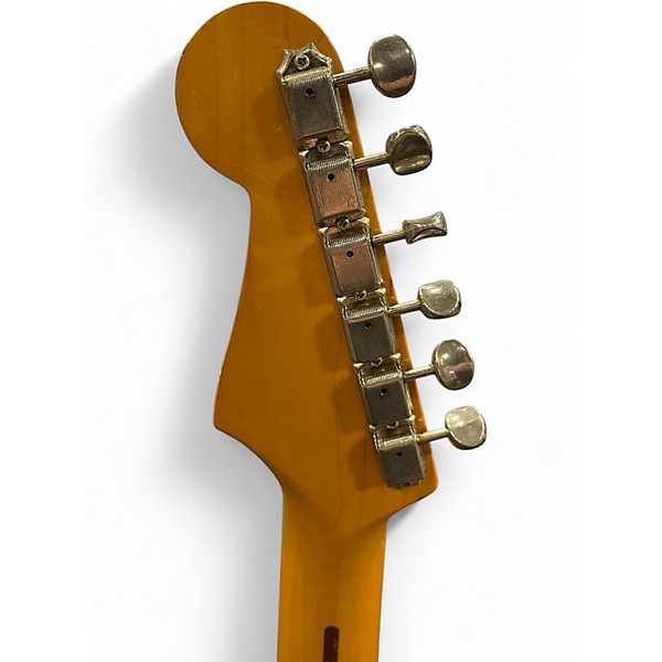 Used Fender FOTO FLAME GREEN BURST Solid Body Electric Guitar