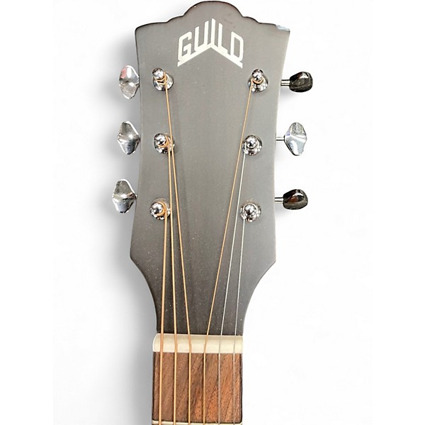 Used Guild OM-240CE Blue Burst Acoustic Electric Guitar