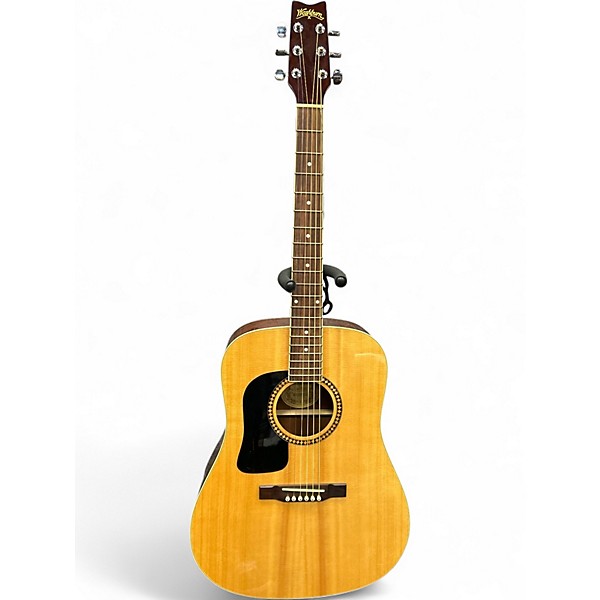 Used Washburn D10SLH Natural Acoustic Guitar