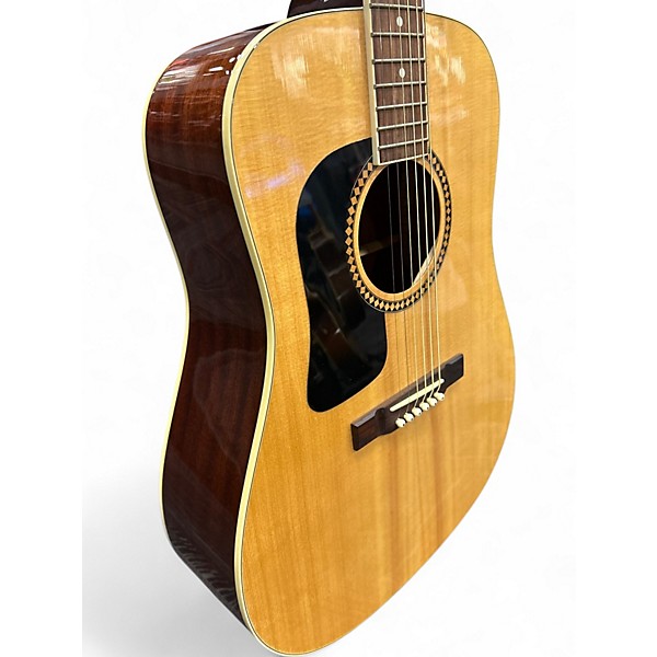 Used Washburn D10SLH Natural Acoustic Guitar