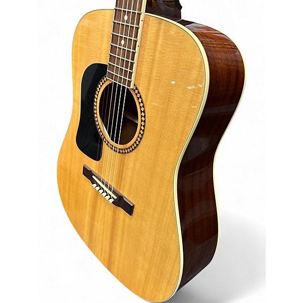 Used Washburn D10SLH Natural Acoustic Guitar