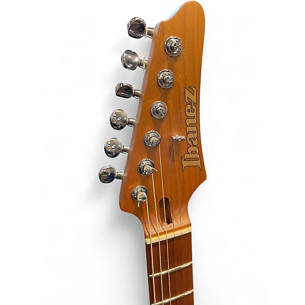 Used Ibanez EAZS2209 Black Solid Body Electric Guitar