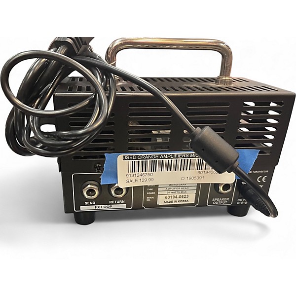 Used Orange Amplifiers Micro Dark 20W Tube Guitar Amp Head