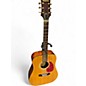 Used Epiphone FT-140 Natural Acoustic Electric Guitar