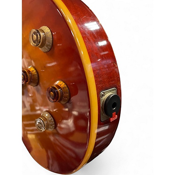 Used 2008 Gibson Les Paul Standard Cherry Sunburst Solid Body Electric Guitar