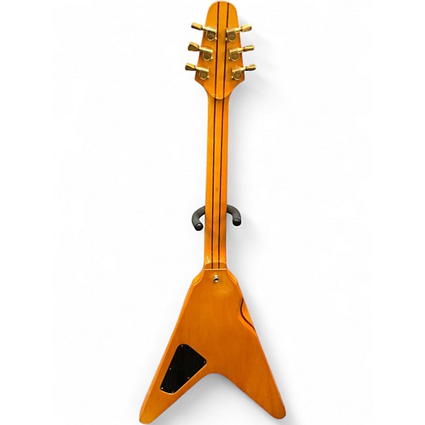 Vintage 1980 Gibson Flying V2 Natural Solid Body Electric Guitar