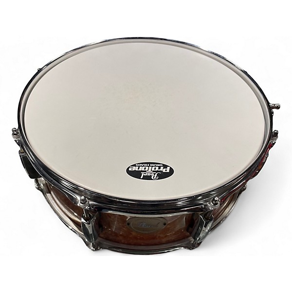 Used Pearl 5.5X14 Limited Artisan II Snare Natural Maple Drum
