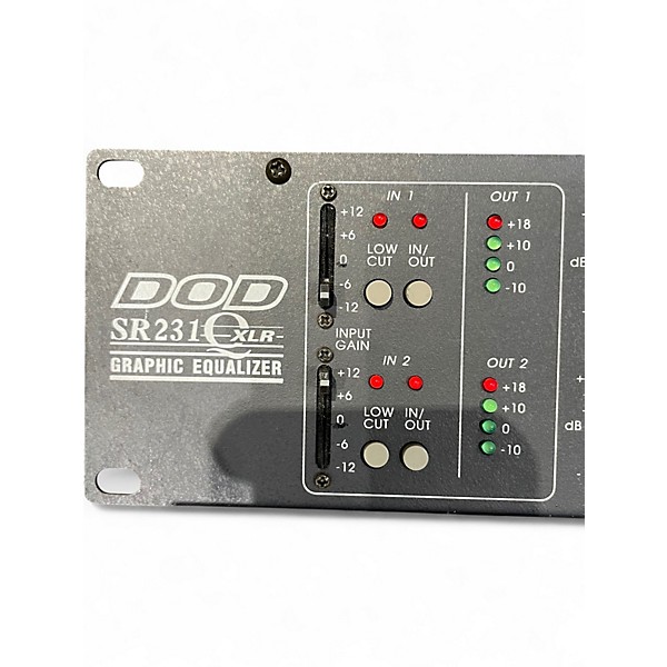 Used DOD SR231QXLR Graphic Equalizer
