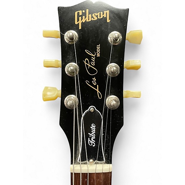 Used 2023 Gibson Les Paul Tribute Tobacco Burst Solid Body Electric Guitar