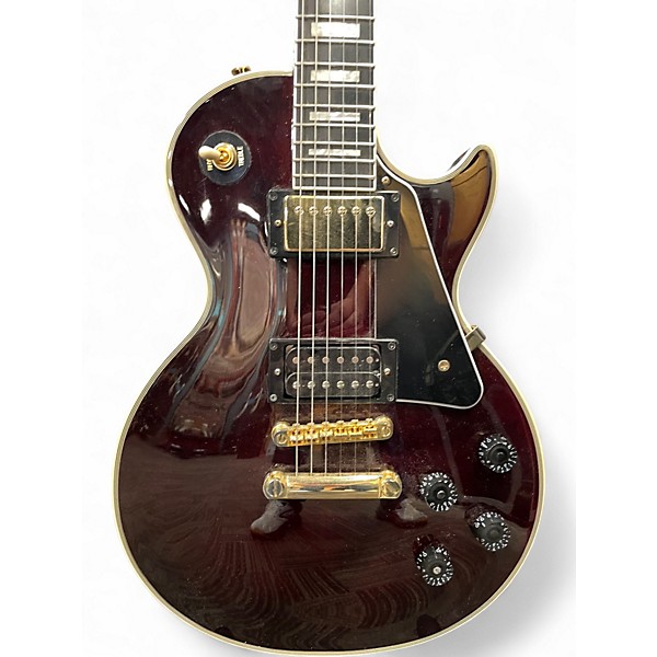 Used Epiphone les paul jerry CANTRELL Black Cherry Solid Body Electric Guitar