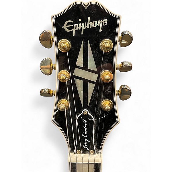 Used Epiphone les paul jerry CANTRELL Black Cherry Solid Body Electric Guitar